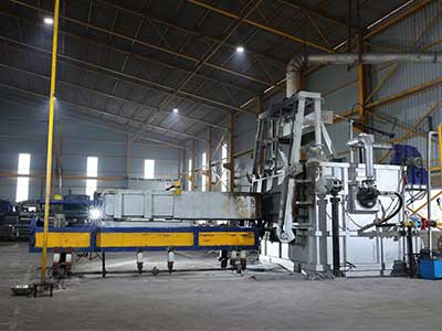 Modern Furnace Charger for Continuous Alloy Melting at Suvarna Alloys