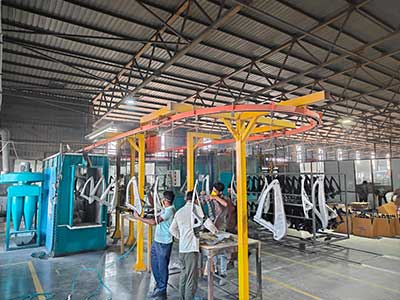 Efficient Masking Process for Powder Coating Applications at Suvarna Alloys